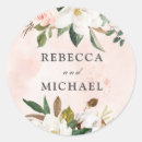 Search for white and pink wedding stickers Flowers