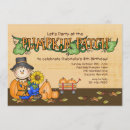 Search for pumpkin patch invitations Scarecrow