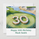 Search for golf birthday cards Course