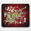 Recherche de dragon vert tapis souris Imaginaire