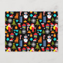 Search for tree cartoon postcards Merry christmas