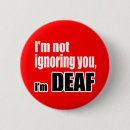 Recherche de surdité badges Sensibilisation