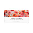 Search for garden flowers return address labels Nature