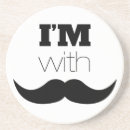 Recherche de moustaches dessous de verres Drôle