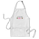 Search for italy flag aprons Italian chef