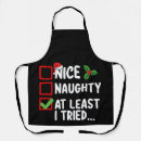 Search for top lists aprons Xmas