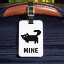 Recherche de chats drôles bagages étiquettes Amoureux des chats