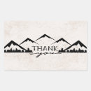 Search for pine trees rectangle stickers Mountains