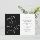 Search for chic birthday invitations Script