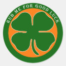 Search for for good luck stickers Irish