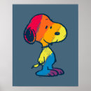 Search for cartoon character posters Snoopy