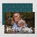 Search for hug christmas cards Family photo