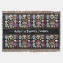 Search for skull face blankets For him