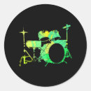 Recherche de drum kit stickers Percussion