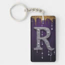 Search for r letter keychains Purple