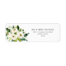 Search for floral bouquet return address labels Greenery