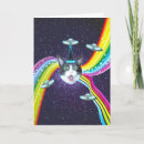 Search for funny alien birthday cards Cat