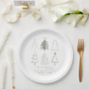 Search for green christmas tree plates Baby shower