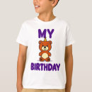 Search for bear birthday tshirts Cute