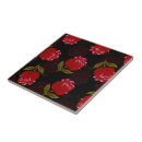 Search for vintage floral pattern tiles Rose