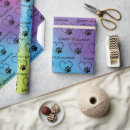 Search for rainbow paws wrapping paper Pet