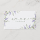Recherche de glycine cartes visite Aquarelle