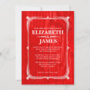 Search for red barn wedding invitations Vintage