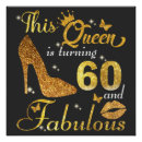 Search for 60th birthday posters 60 and fabulous