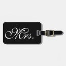 Search for honeymoon luggage tags Black and white