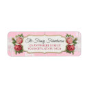Search for burlap and lace return address labels Floral