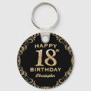 Recherche de cadre noir porteclés Noir et or