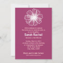 Recherche de pink bar bat mitzvah invitations Fête