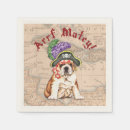Search for bulldog napkins Puppy