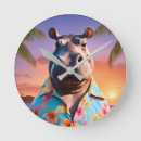 Recherche de hippopotames horloges Drôle