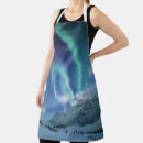Search for snow white aprons Aurora borealis