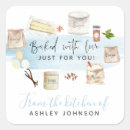 Search for homemade bakery stickers Watercolor