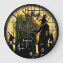 Recherche de halloween heureux horloges Noir