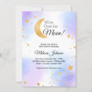 Search for pink moon baby shower invitations Gender neutral