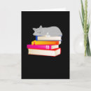 Search for cat reading book cards Library