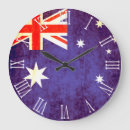 Recherche de l australie horloges Patriotique