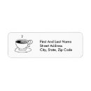 Search for cappuccino return address labels Espresso