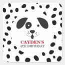 Search for black and white spot stickers Dog