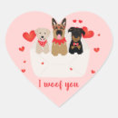 Search for woof stickers I woof you