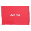 Search for solid red pillowcases Plain