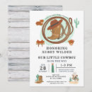 Search for cowboy boots baby shower invitations Barn wood