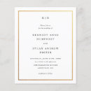 Recherche de black and gold wedding invitations Classique