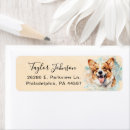 Search for pembroke corgi return address labels Dog