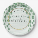 Search for green and gold paper plates Simple