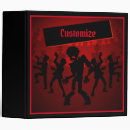 Search for zombies binders Spooky