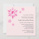 Search for crystal wedding invitations Pink